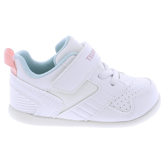 RACER (baby) - 2510-106-B - White/Pink – Footmates.com