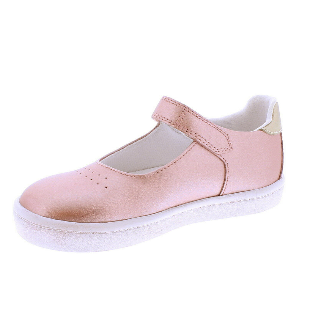 STELLA - V104-685 - Pink/Gold Leather – Footmates.com
