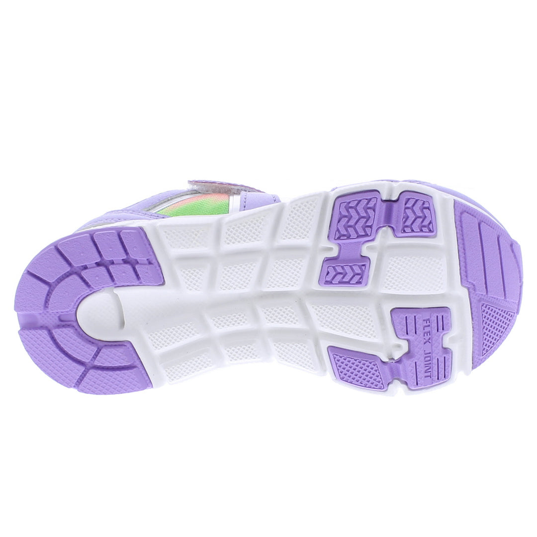 RAINBOW (youth) - 3584-534-Y - Lavender/Multi – Footmates.com