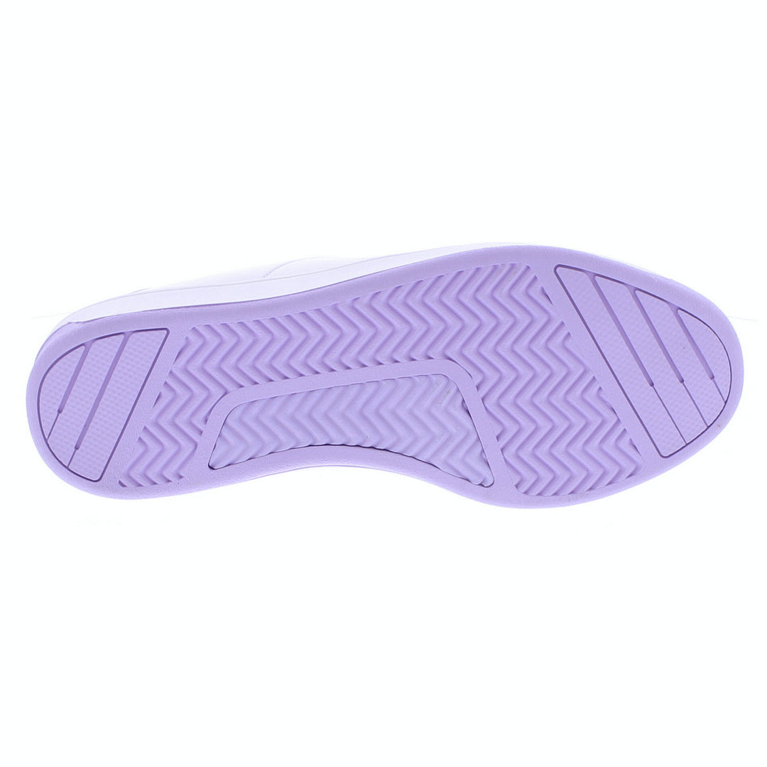 RALLY - 5000-150-Y - White/Lavender – Footmates.com